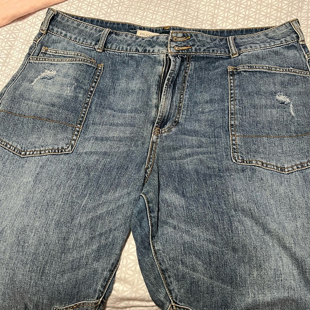 Pilcro jeans size 34, The Wanderer mid-rise, relaxed leg